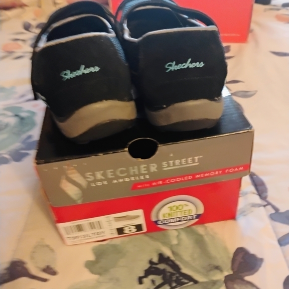 Skechers Black Mary Jane Flats - Picture 2 of 5